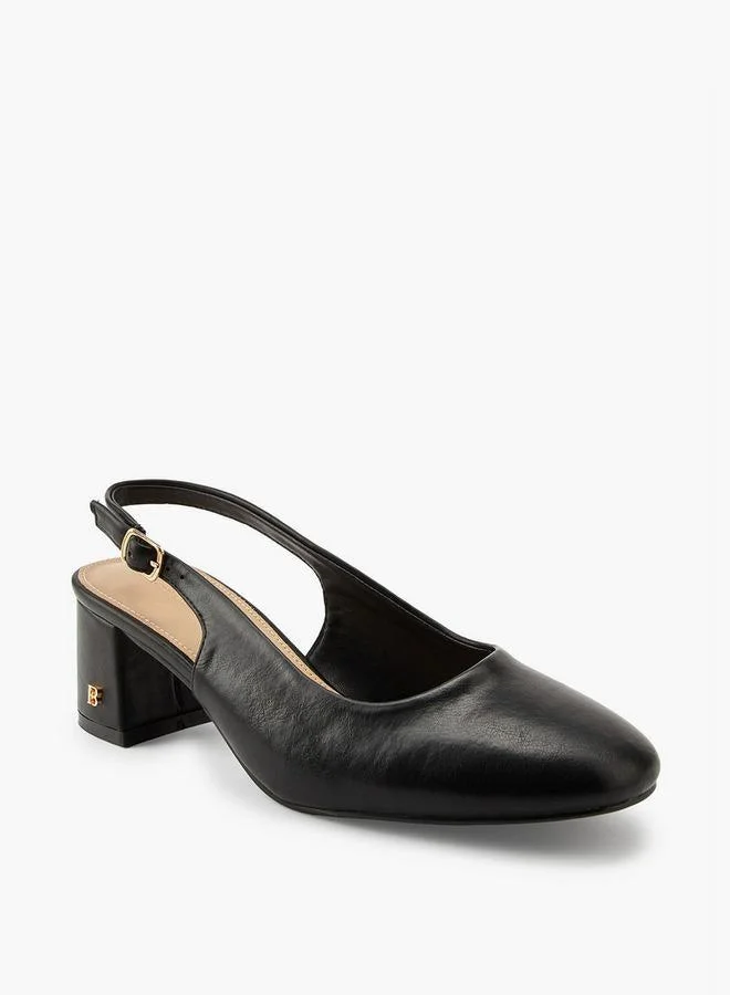 فلورا بيلا من شو إكسبرس أحذية نسائية بكعب عريض بإبزيم