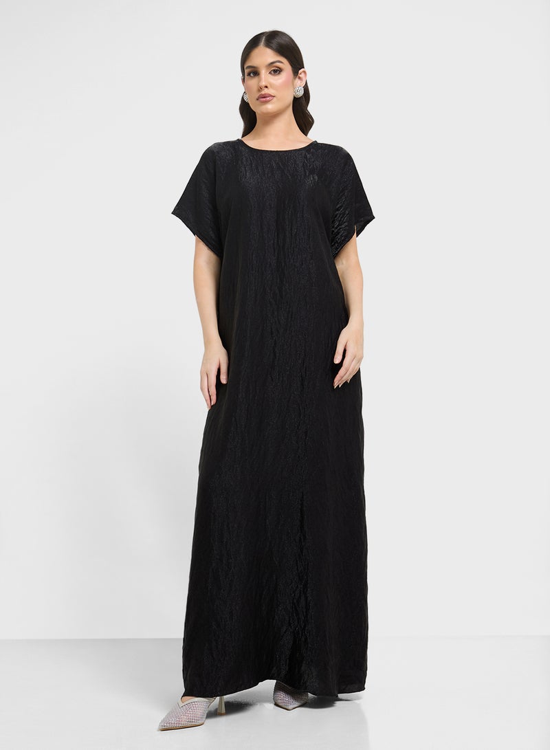 Khizana Embellished Dress With Abaya - Image 5