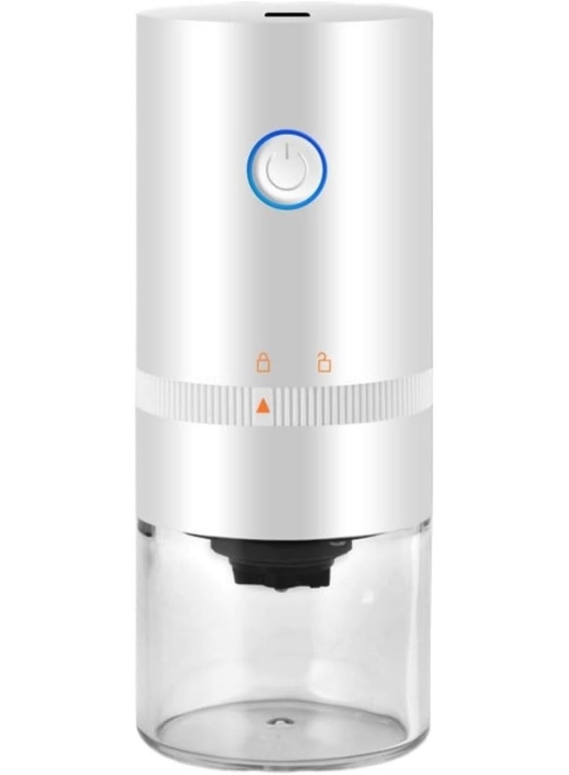 بريمو بلس مطحنة قهوة كهربائية محمولة قابلة للشحن  USB C, أبيض - Image 3