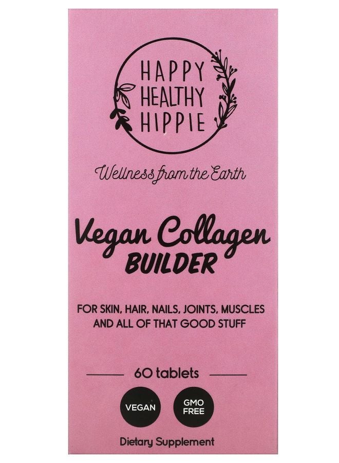HAPPY HEALTHY HIPPIE Vegan Collagen Builder 60 Tablets