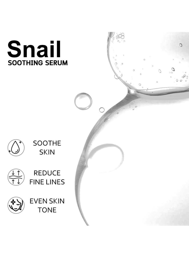 92% Snail Essence, Anti-Aging Powerful Essence, Moisturizing and Firming Facial Essence, Filtrate Ingredients Reduce Wrinkles, Diminish Age Spots and Acne Scars, Suitable for Dull and Dry Skin - 100ml  - Image 4