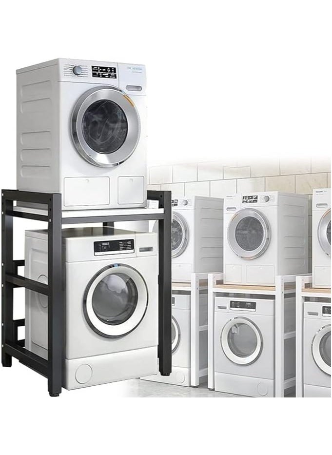 AL KHAYAM - Laundry Space with Stackable Washer and Dryer Stand - 400KG Portable Rack for Over Washer Storage - Image 1