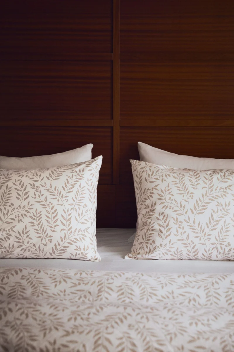 اتش اند ام طقم غطاء لحاف من الفلانيل بمقاس Double/king