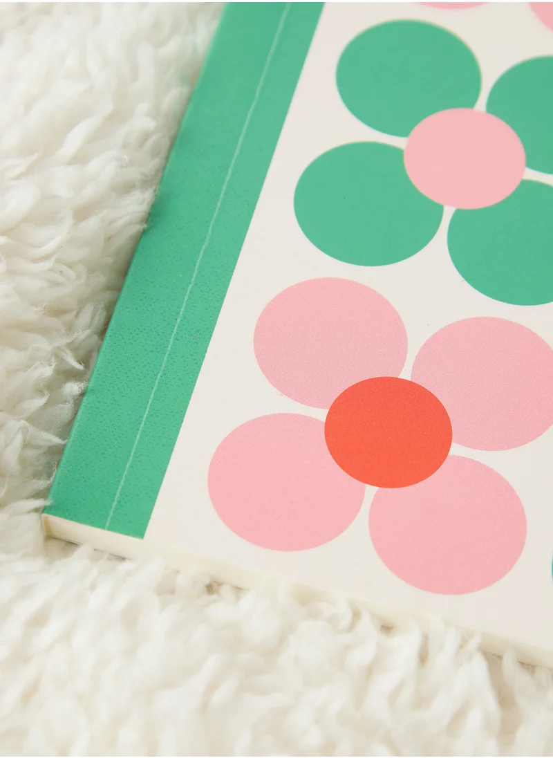 Rex London A5 Pink Daisy Notebook