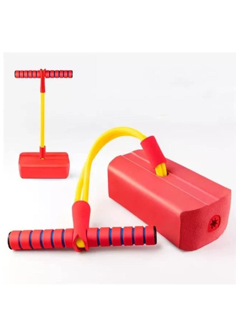 Generic New Children's Grow Taller Balance Toy Frog Jumping Outdoor Exercise Equipment Color Boys And Girls Fitness Bouncing Sound  - Image 1