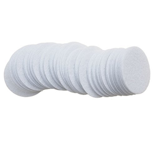 Playfully Ever After 2 Inch White 58pc Stiff Felt Circles - Image 5
