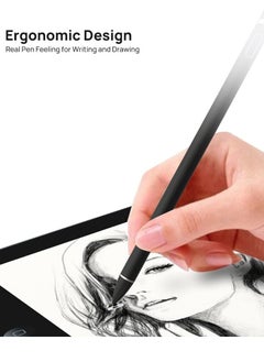 Stylus Pen for iPad Apple Pencil for iPad 9/8/7/6/5/4/3/2 Pro 12.9/11/10.5/9.7 Air 5/4/3/2 Mini 6/5/4 Alternative 2nd 1st Generation Stylus Pens for Touch Screens