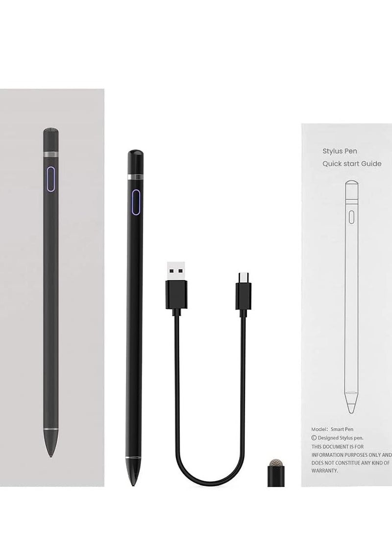 ELTRAZONE - Stylus Pen for iPad Apple Pencil for iPad 9/8/7/6/5/4/3/2 Pro 12.9/11/10.5/9.7 Air 5/4/3/2 Mini 6/5/4 Alternative 2nd 1st Generation Stylus Pens for Touch Screens - Image 1