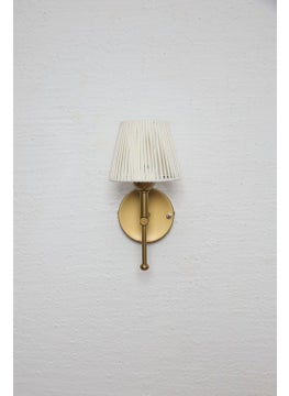 Maison Avf White Leather Bottom Antique Metal Wall Lighting Led Wall Lamp  - Image 2