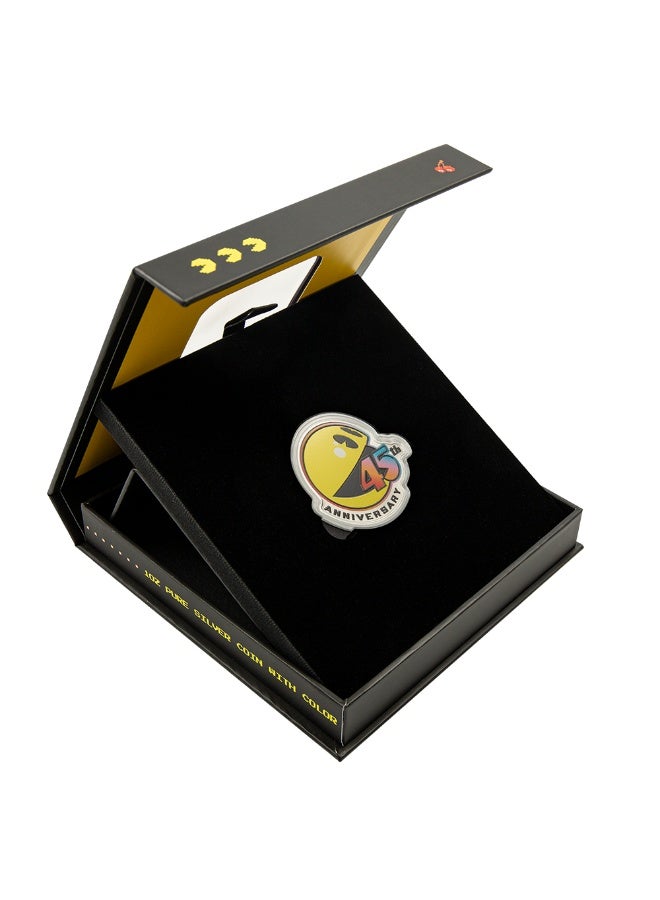 PAMP عملة فضية 1 أونصة بمناسبة الذكرى 45 لـ PAC‑MAN™ - Image 1