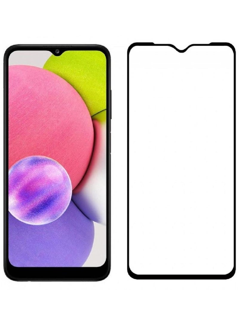 CATANES Samsung Galaxy A02s Screen Protector Clear 9H Tempered Glass Full Coverage 6.5 inch - Image 4