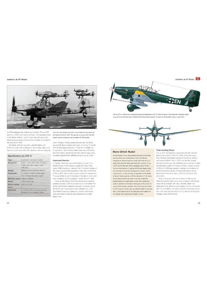 Amber Books German Aircraft of World War II: Fighters, Bombers, Transports, Seaplanes  - Image 3