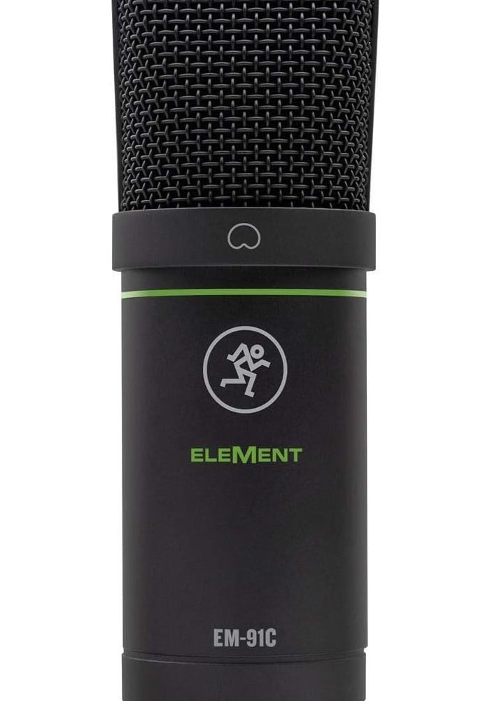 Mackie EM-91C Large Diaphragm Condenser Microphone with Shock Mount and XLR Cable - Image 5