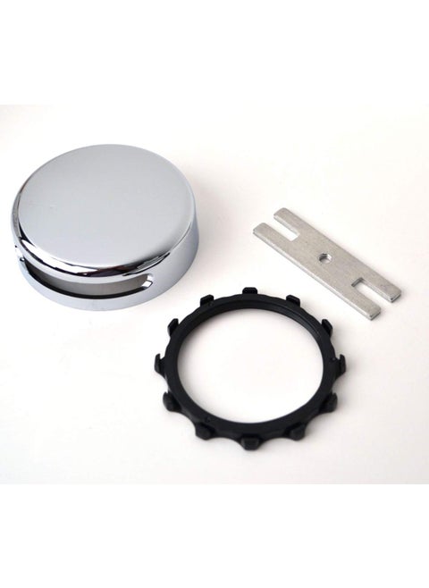 Watco Innovator SnapOn Bathtub Overflow Plate Kit in Chrome Plated