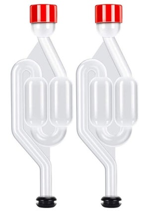 2-Piece Fermentation S Type Airlock Twin Bubble with Grommets - pzsku/Z72B654A145989D5BA7B5Z/45/_/1632022357/68c1271c-7bb6-4021-b455-ec4a062dcc81
