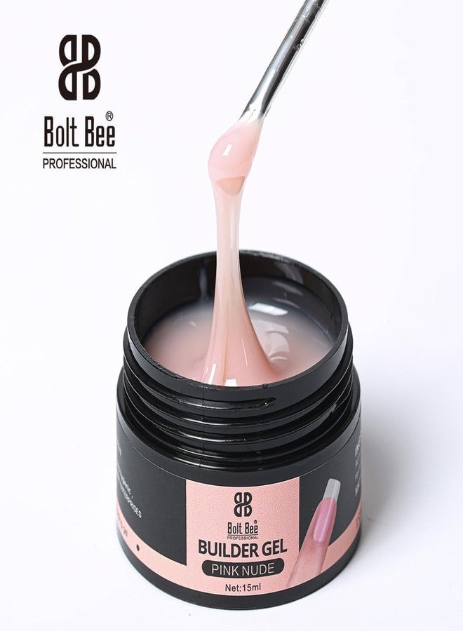 bolt bee جل بناء الأظافر BOLT BE UV/LED لتطويل وتقوية الأظافر. جل ملون للأظافر بتقنية الأشعة فوق البنفسجية (لون وردي فاتح). - Image 3