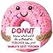 BuiltFit Teacher Appreciation Gifts for Women Thank You Crochet Donut Teachers Day Retirement Graduation Gifts for Teachers Men Mentors Back to School End of Year - Image 3