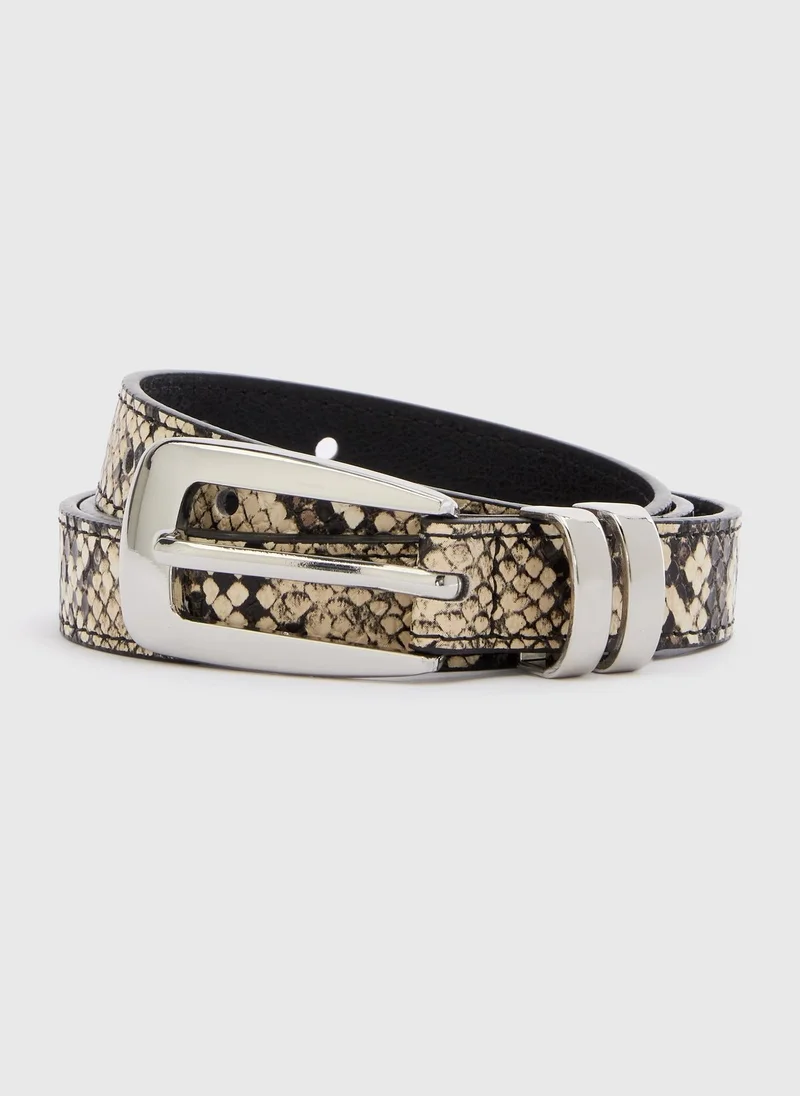 Matalan Snake Print Belt