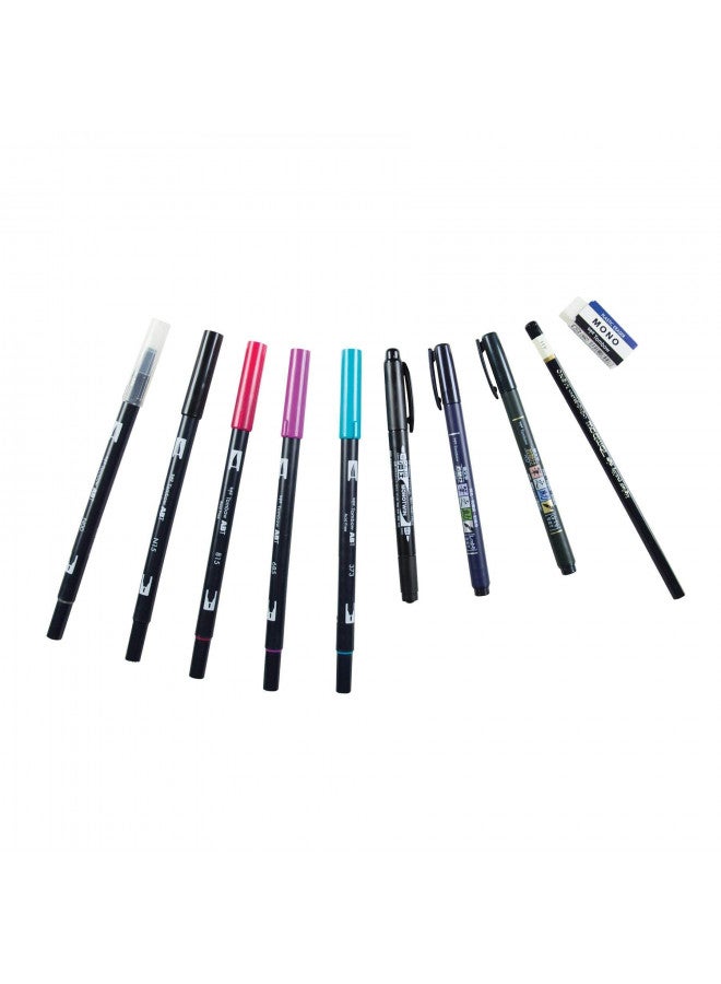 Tombow Tombow 56191 Advanced Lettering Set. Includes Everything You Need to Enhance Your Hand Lettering - Image 2