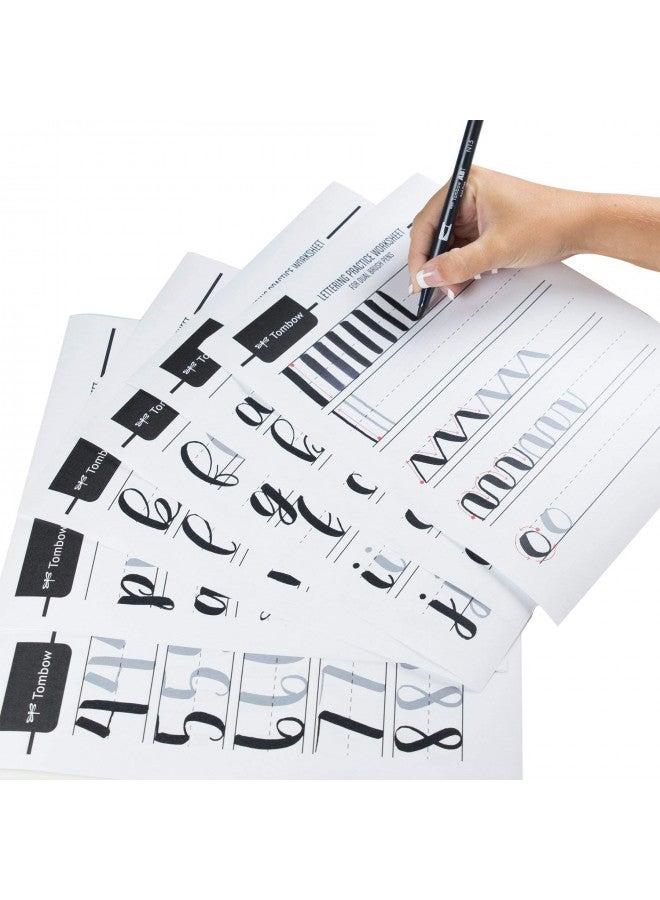 Tombow Tombow 56191 Advanced Lettering Set. Includes Everything You Need to Enhance Your Hand Lettering - Image 4