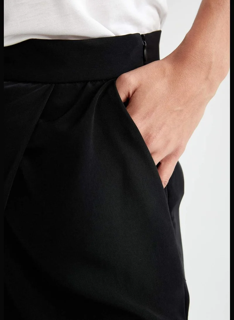 DeFacto Fitted Elasticated Waist Crop Culottes