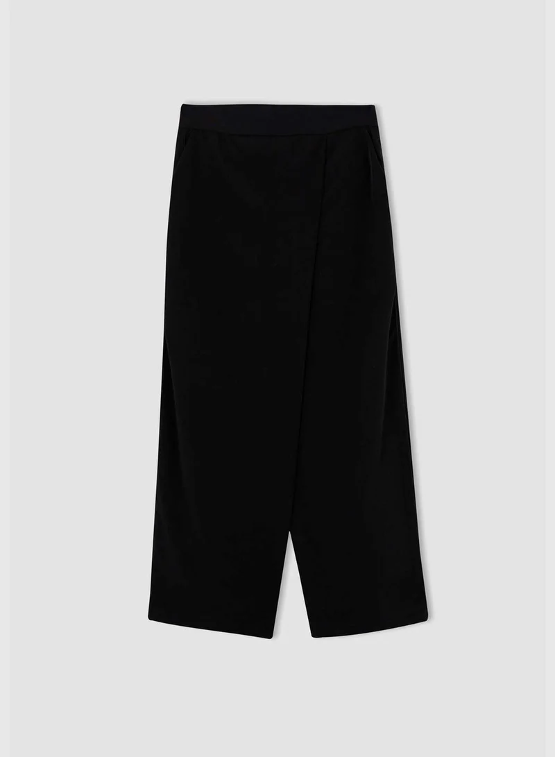 DeFacto Fitted Elasticated Waist Crop Culottes