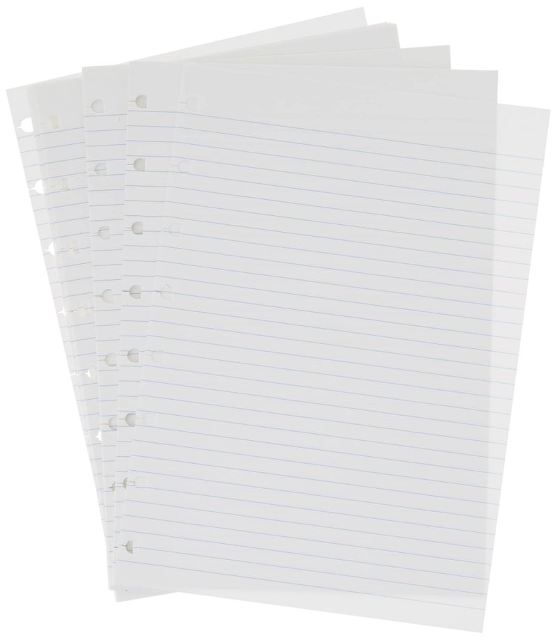 Filofax Notebooks A5 Ruled Journal Refill, Movable, 8 1/4 x 5 13/16 inches, 32 Cream Sheets Fits Filofax Refillable A5 (B152008U) - Image 4