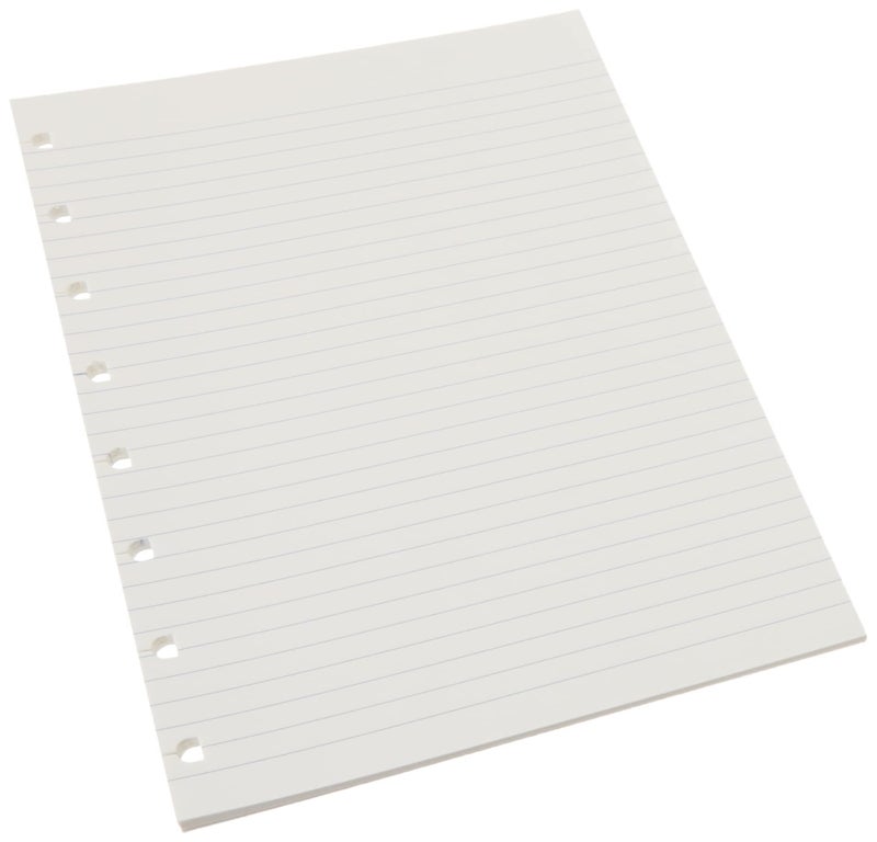 Filofax Notebooks A5 Ruled Journal Refill, Movable, 8 1/4 x 5 13/16 inches, 32 Cream Sheets Fits Filofax Refillable A5 (B152008U) - Image 1