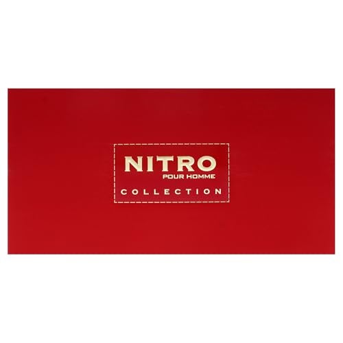 Dumont Nitro Collection by Dumont for Men – 9pc Mini Gift Set: 8 x 0.34oz EDP Vials (Black, Green, Intense, Platinum, Red, White, Blue, Nitro Pour Homme) + Travel Spray Case - Image 5