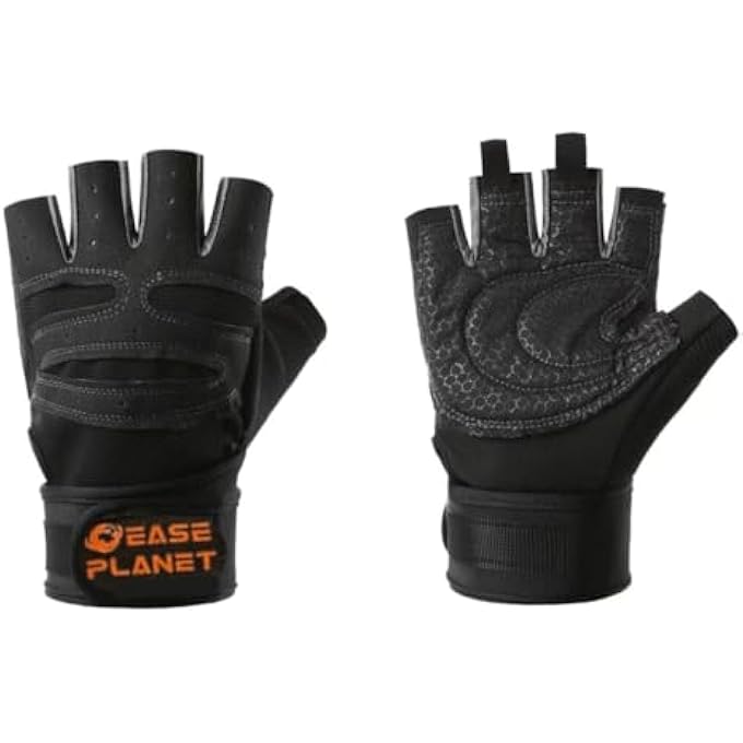 EP Gym Gloves For Workout, Weight Lifting, Training & Fitness – Breathable, Non-Slip, Wrist Support Exercise Gloves For Men & Women - Image 1