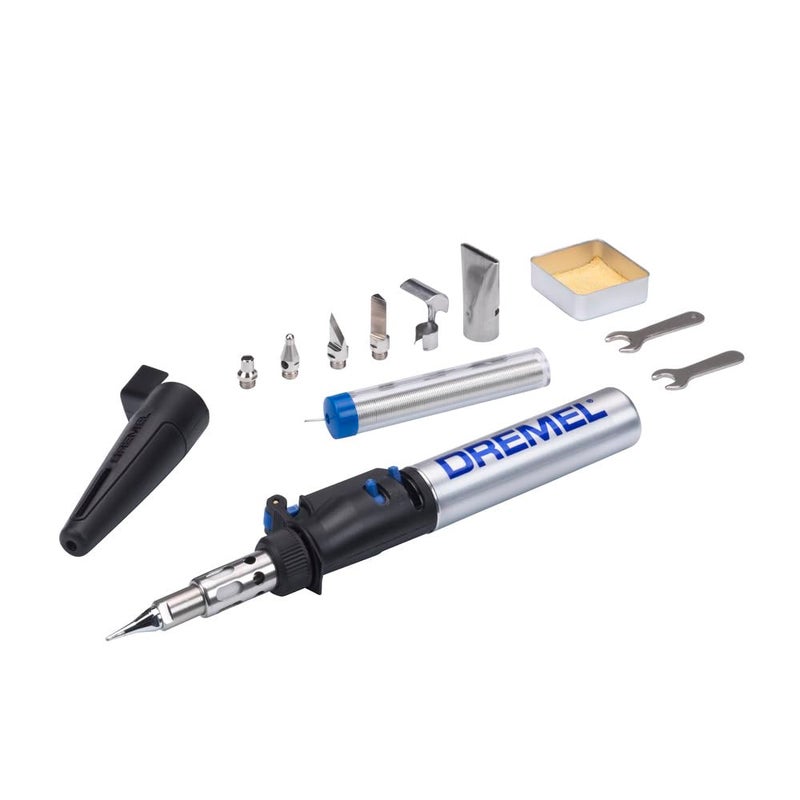 Dremel VersaTip Precision Butane Torch - Long Lasting Cordless Soldering Iron - Perfect for Pyrography, Paint Removal, & Heat Embossing (2000-7) - Image 1