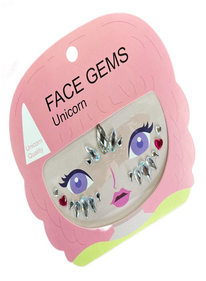 Leoars Mermaid Face Gems,Rhinestone Angel Face Bindi Decorations Jewels Face Glitter Crystal Sticker for Kids,2-Pack - Image 2
