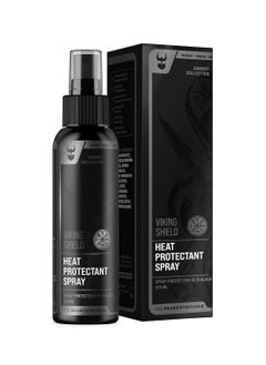 The Beard Struggle Beard & Hair Heat Protectant Spray - Viking Shield Beard Spray for Men, Protects Hair from Heat Damage of Straightener and Styling - Argan Oil Thermal Protector Spray - Protect Up To 450º F - 4 Fl Oz  - Image 1