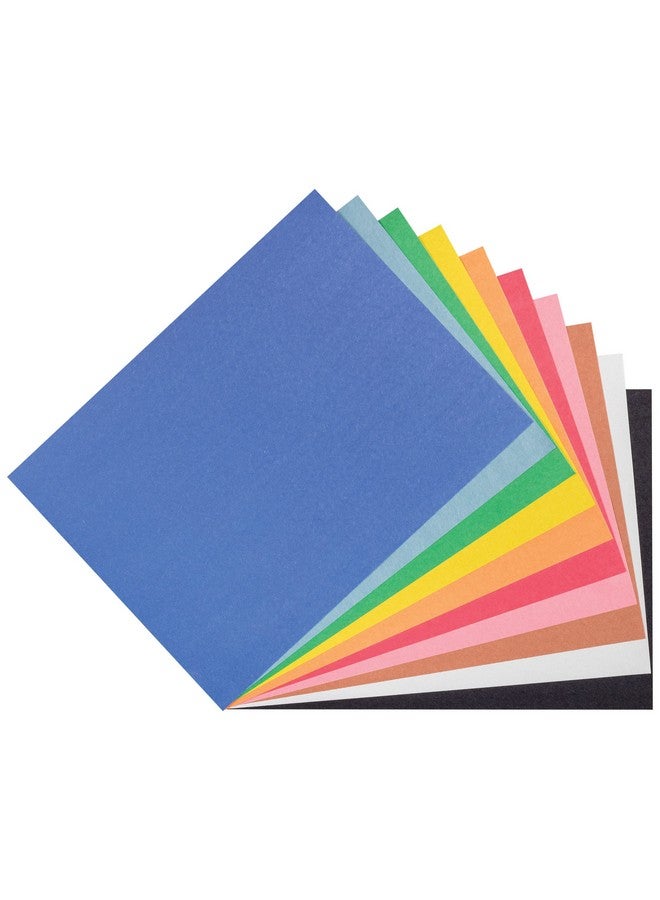 Prang (Formerly Art Street) Construction Paper 10 Assorted Colors Standard Weight 9" X 12" 500 Sheets - Image 4