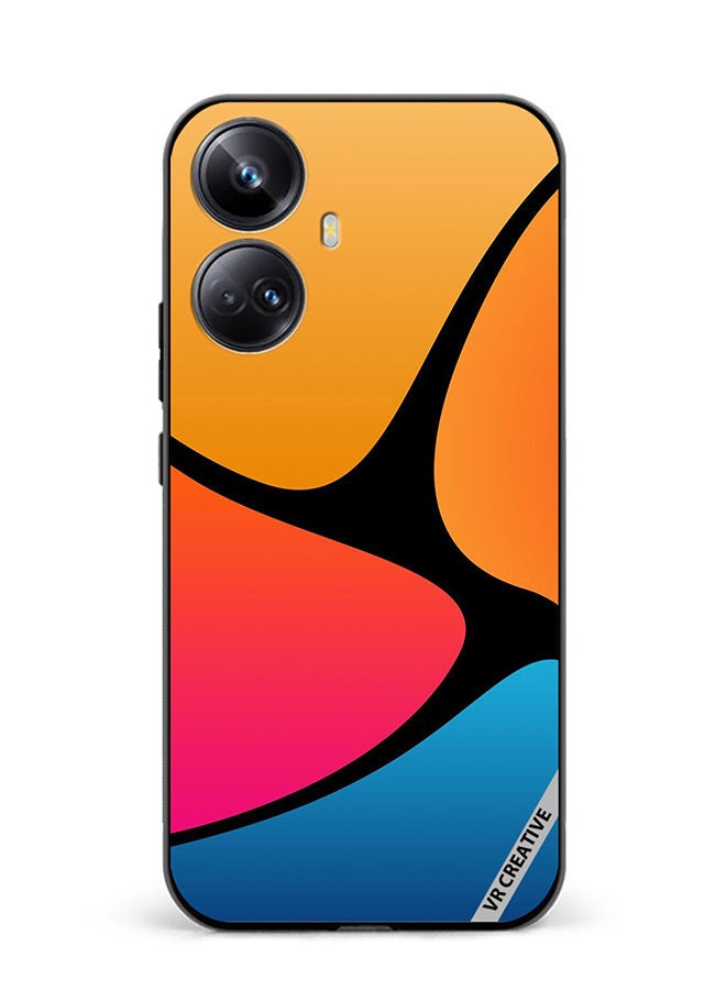 VR CREATIVE Protective Case Cover For Realme 10 Pro Plus Color Mixture Design Multicolour - Image 1