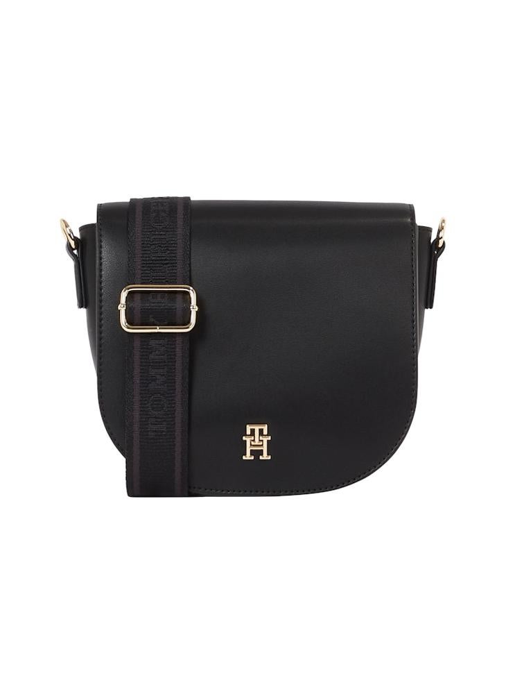 TOMMY HILFIGER - LOGOTAPE SADDLE BAG - Image 1
