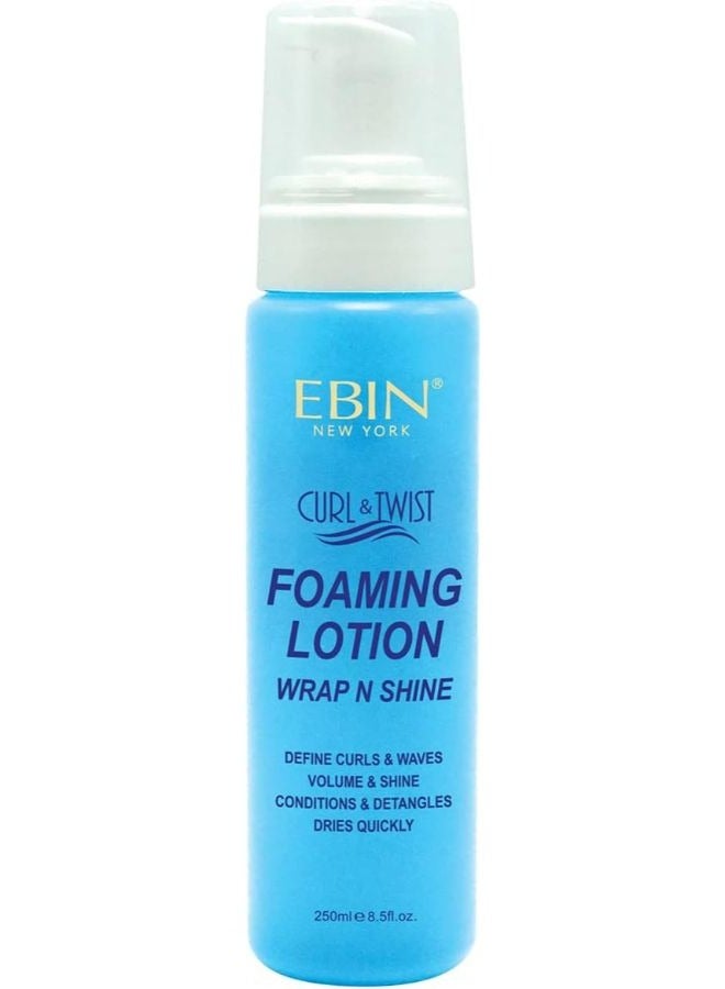 EBIN NEW YORK Curl Twist Foaming Lotion Original 250ml - Image 1