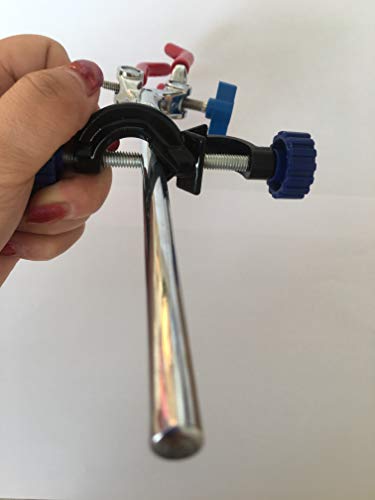 SUCOHANS Lab Clamp 3 Prong Finger with Lab Stand Clamp Holder Boss Head - Image 5