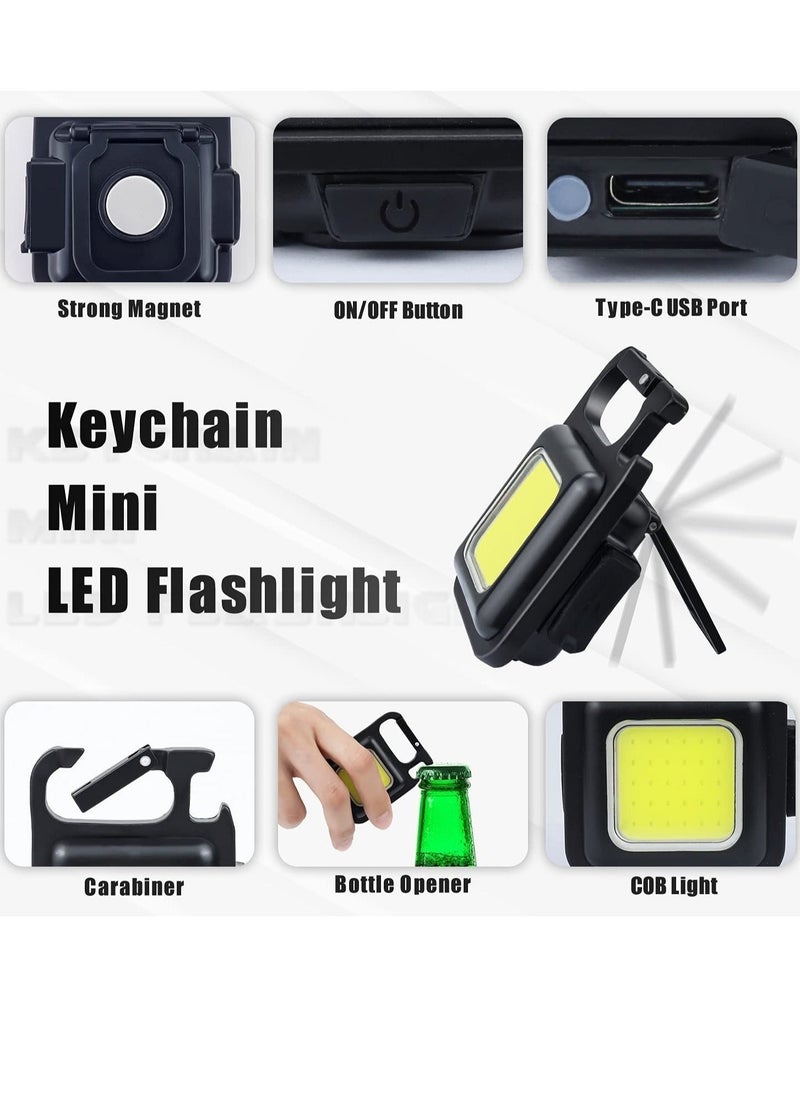 Rechargeable 800 Lumens Mini Flashlight - Pack of 2 - Image 4