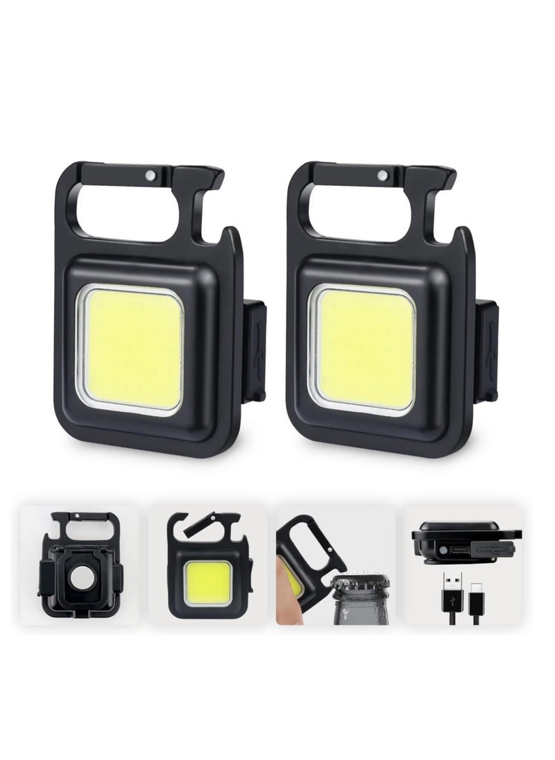 Rechargeable 800 Lumens Mini Flashlight - Pack of 2 - Image 1