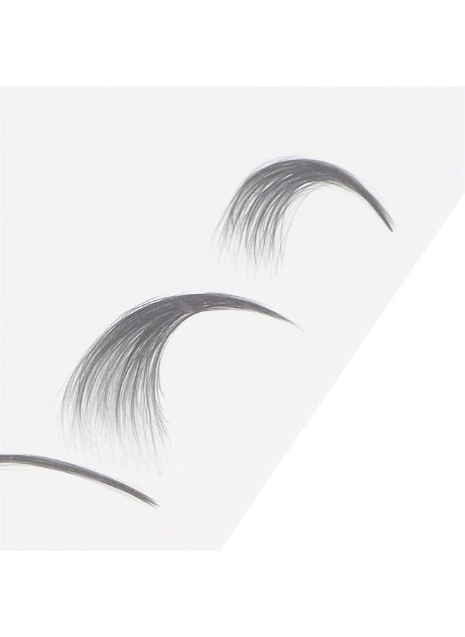 Hair Edges Tattoo Stickers 5 Sheets Baby Hair Tattoo Edges Hair Temporary Tattoo Stickers Waterproof DIY Hairstyling Hair Stickers Fake Hairline Sticker for Women Girls
