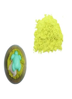 Magic Sand with 2 Animal Molds - Underwater World Play Dough Kit Colored Plasticine Clay Kit Castle Modeling Clay Kit DIY Slime Play Kit (Lemon Color)