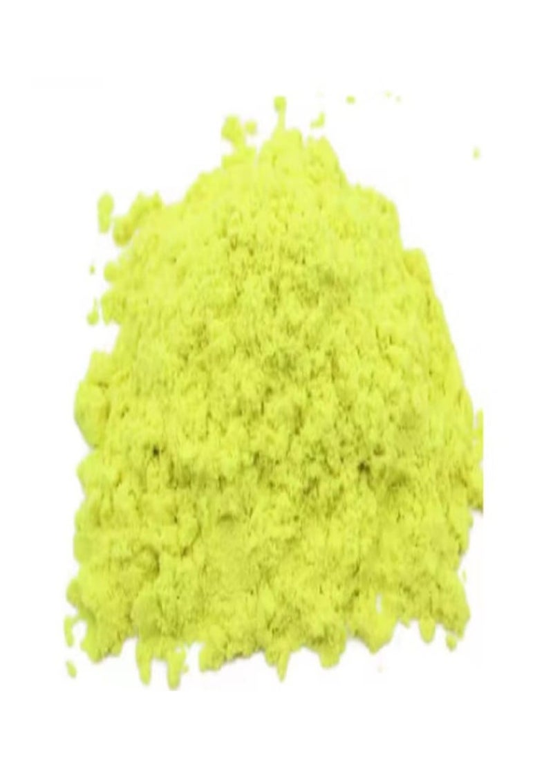 Generic - Magic Sand with 2 Animal Molds - Underwater World Play Dough Kit Colored Plasticine Clay Kit Castle Modeling Clay Kit DIY Slime Play Kit (Lemon Color) - Image 1