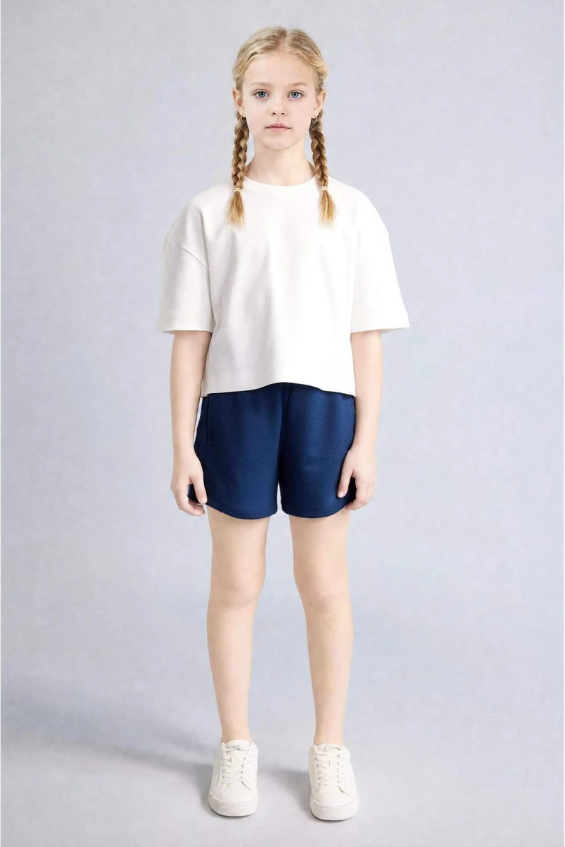 DeFacto Girl Elastic Waist Shorts