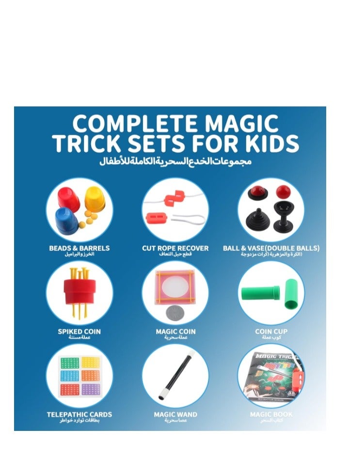Magic Tricks Simple Magic Kit for Kids Amazing Tricks Magic Set for Children Including Mystical Cards Wand and More - Image 4