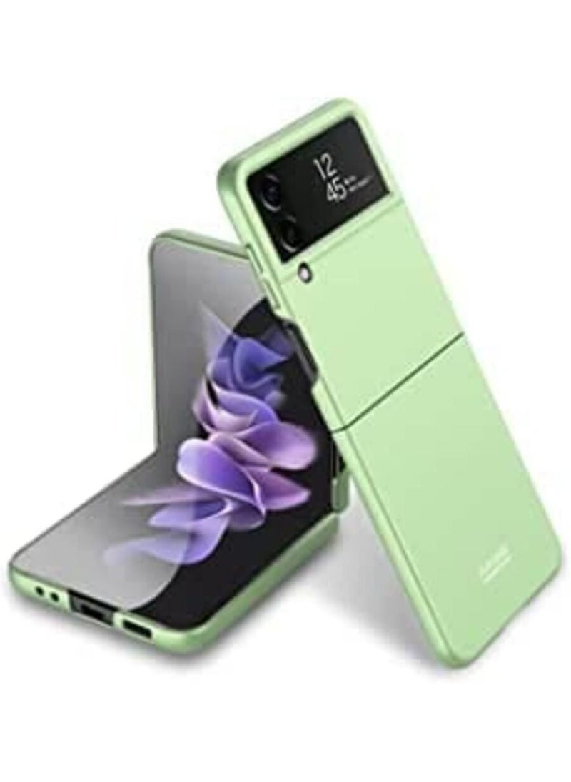 GKK - For Samsung Galaxy Z Flip 4 5G 2022 Case Premium Slim PC Hard Shookproof Protection Cover Matte Fold Case for Samsung Galaxy Z Flip 4 5G- (Lite Green) - Image 1