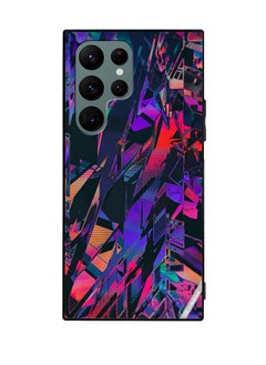 VR CREATIVE Protective Case Cover For Samsung Galaxy S22 Ultra 5G Abstract Design Multicolour  - Image 1
