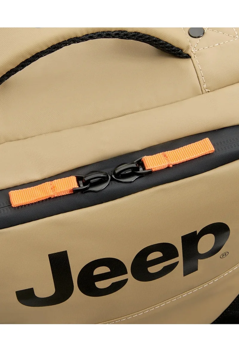 Jeep JS005A - 55cm Softcase 2-Wheel Luggage Trolley Duffle - Warm Sand