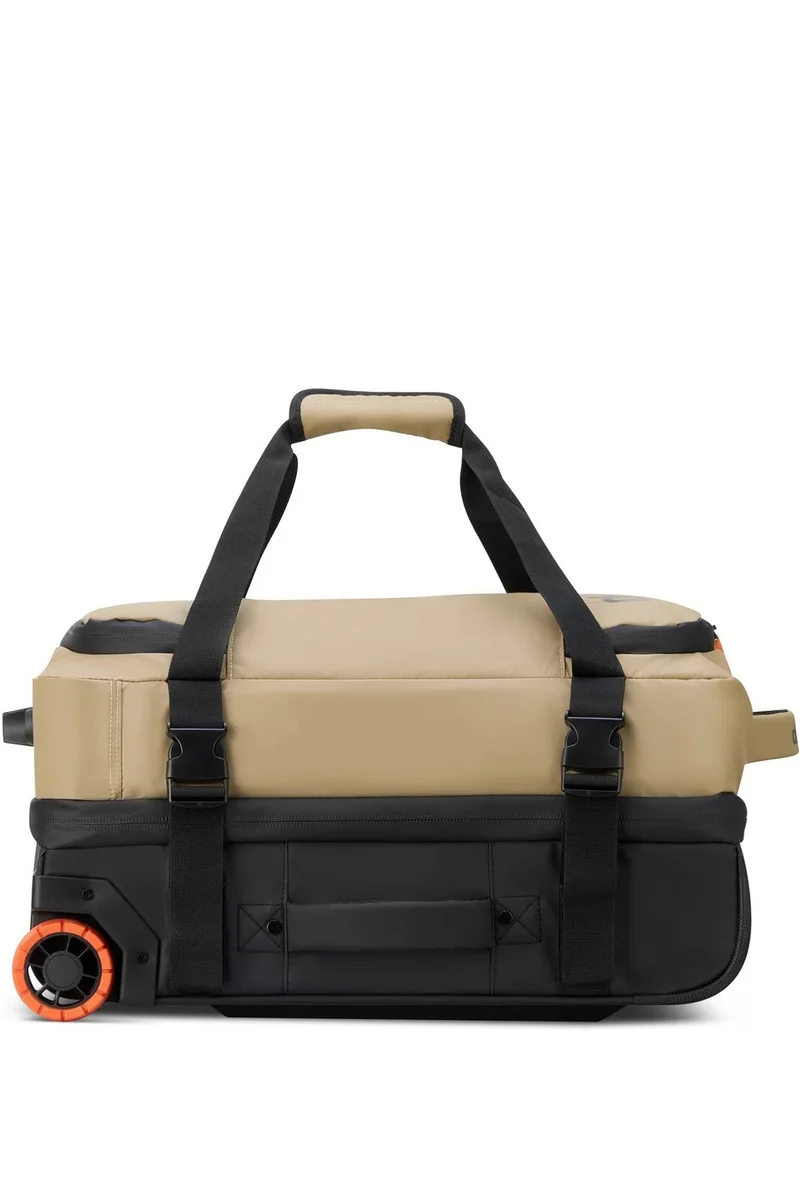 Jeep JS005A - 55cm Softcase 2-Wheel Luggage Trolley Duffle - Warm Sand