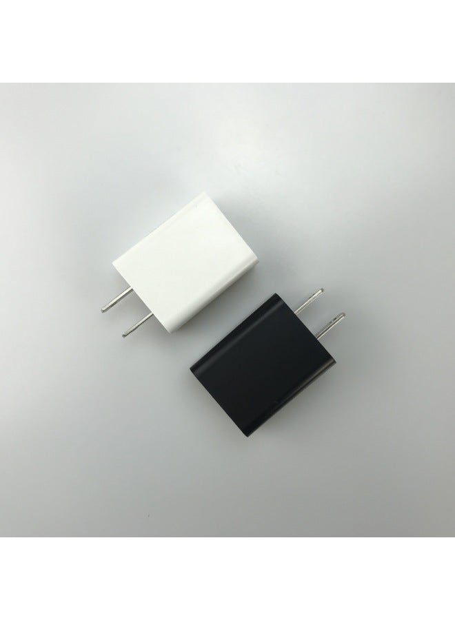 5v2a Variable Light Charger 5v1a Power Adapter Mobile Phone Usb Charger Turn Light Charging Headband Indicator Light-Color:Big M White 5V1A Variable Lamp - Image 3